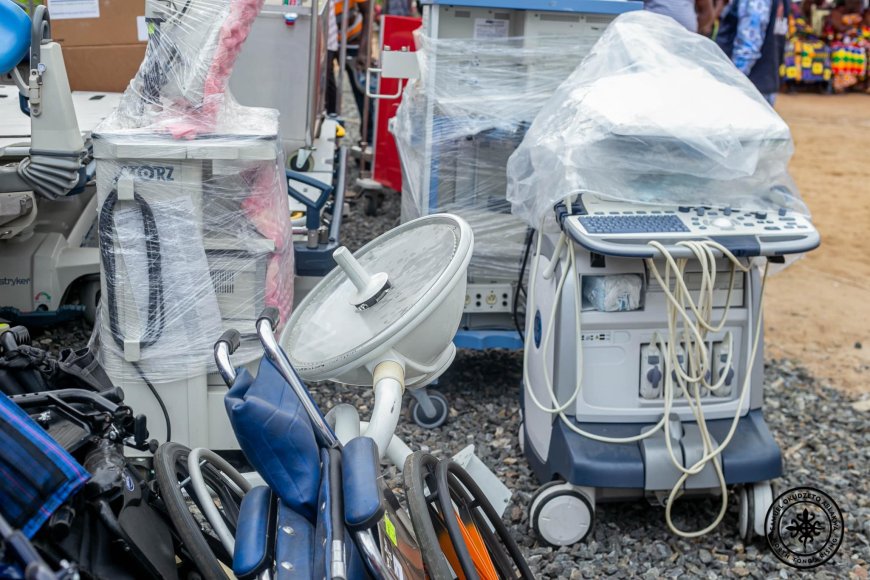 Okudzeto Ablakwa Donates Medical Equipment Worth US$1.2 Million to Mepe Health Centre