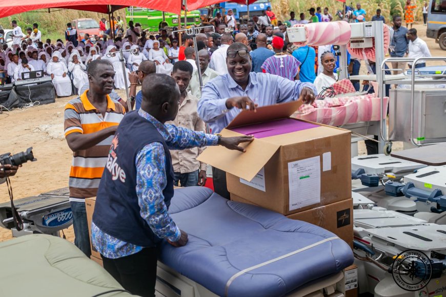 Okudzeto Ablakwa Donates Medical Equipment Worth US$1.2 Million to Mepe Health Centre